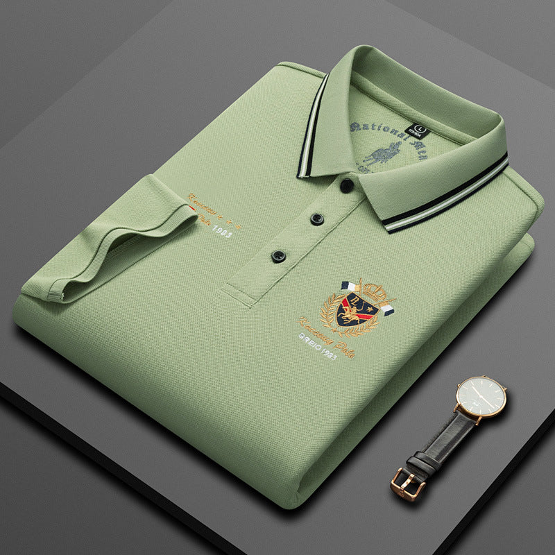 New business embroidered polo shirt