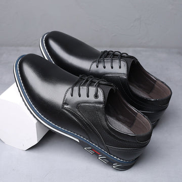 2023 Business Casual Plus Size Leather Shoes