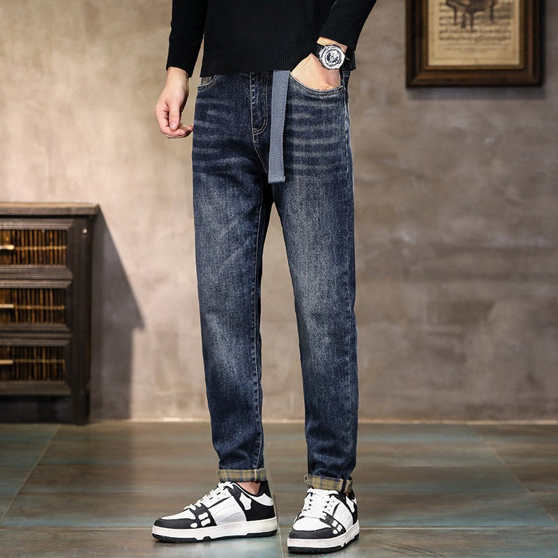 Men's Loose Straight Casual Jeans