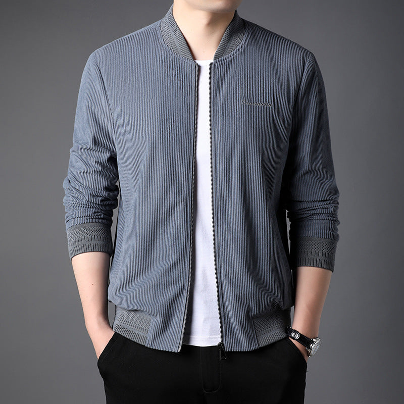 2023 New Slim Fit Casual Stand Collar Jacket