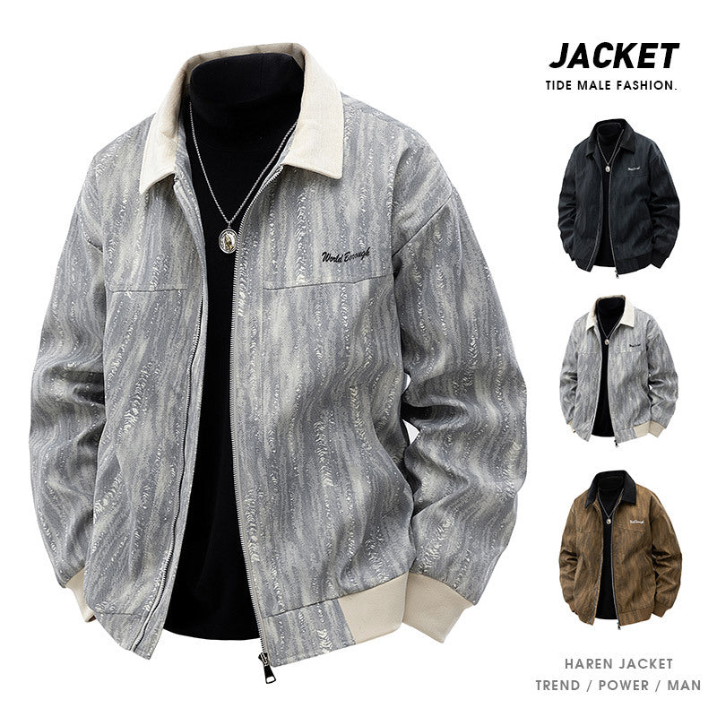 Men's New Loose Casual Work Jacket