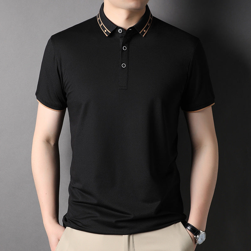 Fashion Lapel Polo Shirt