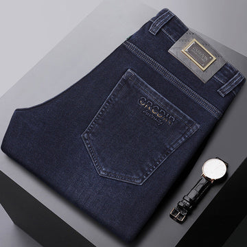 High quality business casual men's jeans