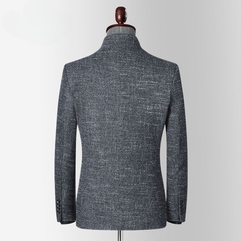 Men's Stand Collar Casual Blazer