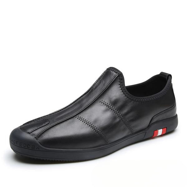 Men's Breathable and Comfortable Casual Leather Shoes