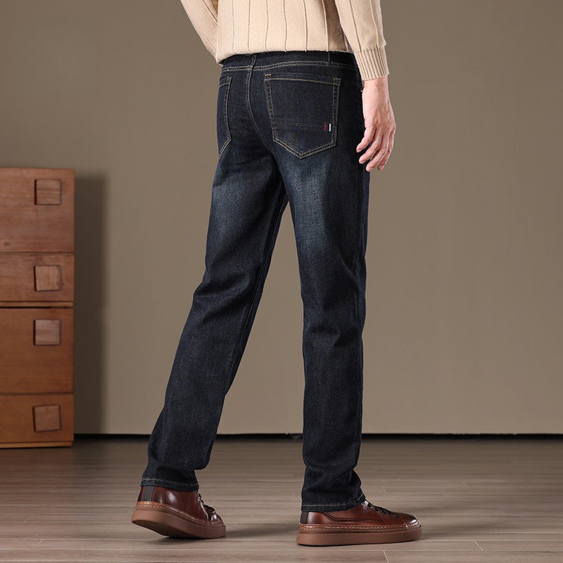 Men's New Stretch Business Straight Jeans