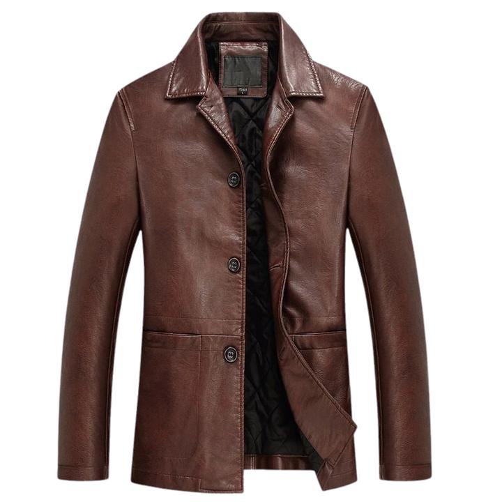 Business Leather Jacket