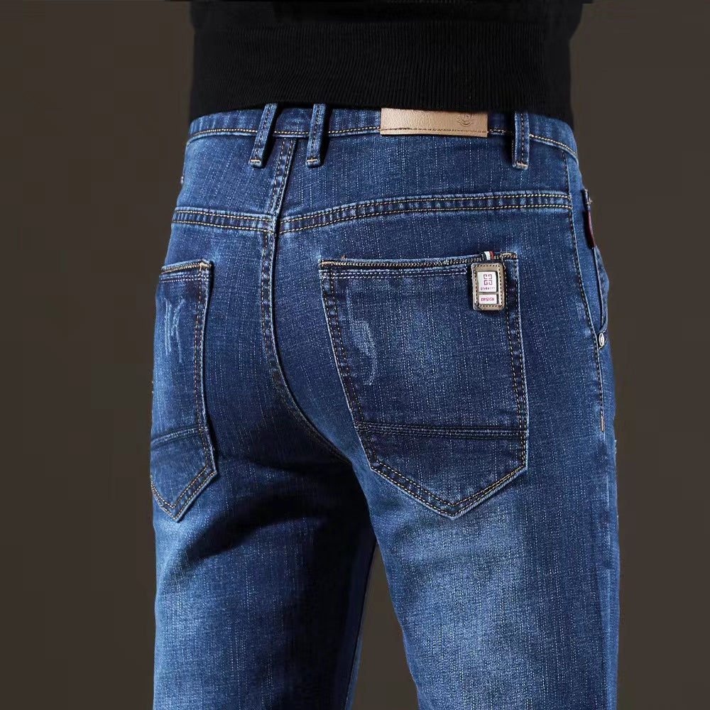 New Stretch Straight Jeans