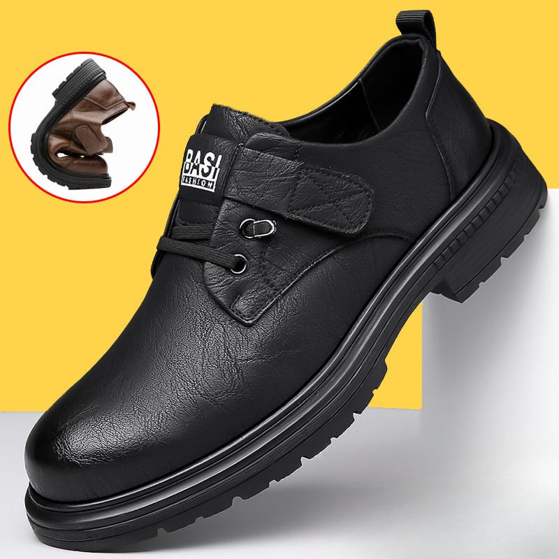 Men's Retro Trendy Versatile Casual Leather Shoes