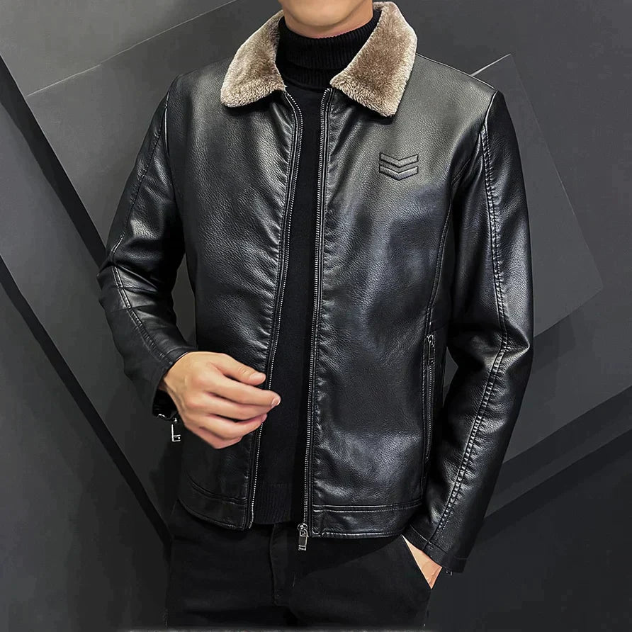 Corywear Elegant Leather Jacket