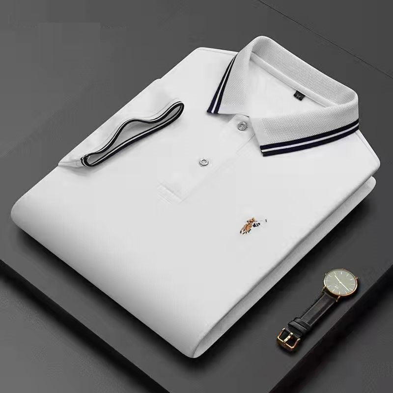 Cotton Business Short Sleeve Polo