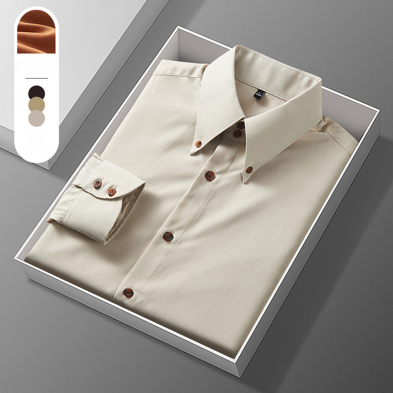 2024 New Men's High-end Business Casual Non-iron Shirts