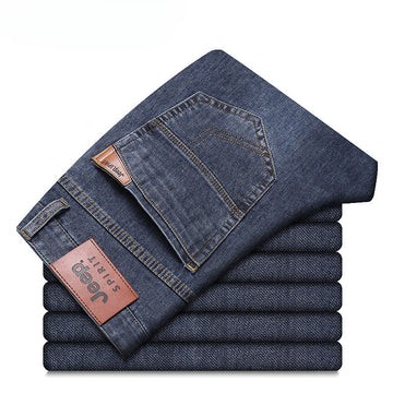 Men's Straight Leg Business Versatile Loose Fashion Jeans