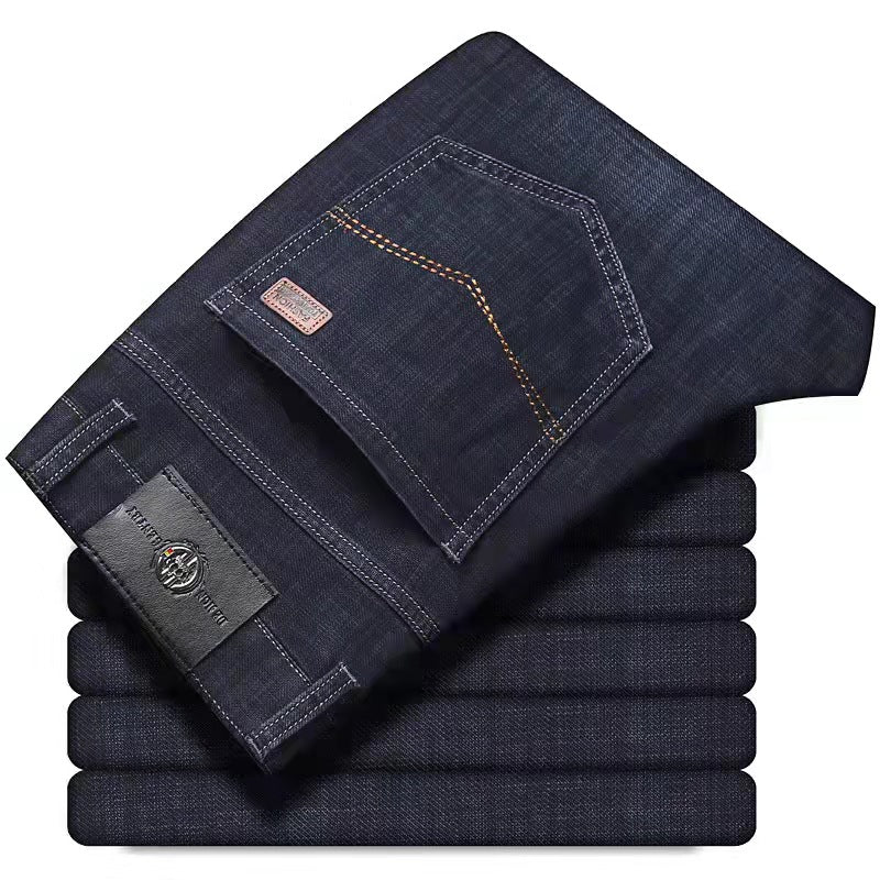 STRETCH BUSINESS STRAIGHT JEANS