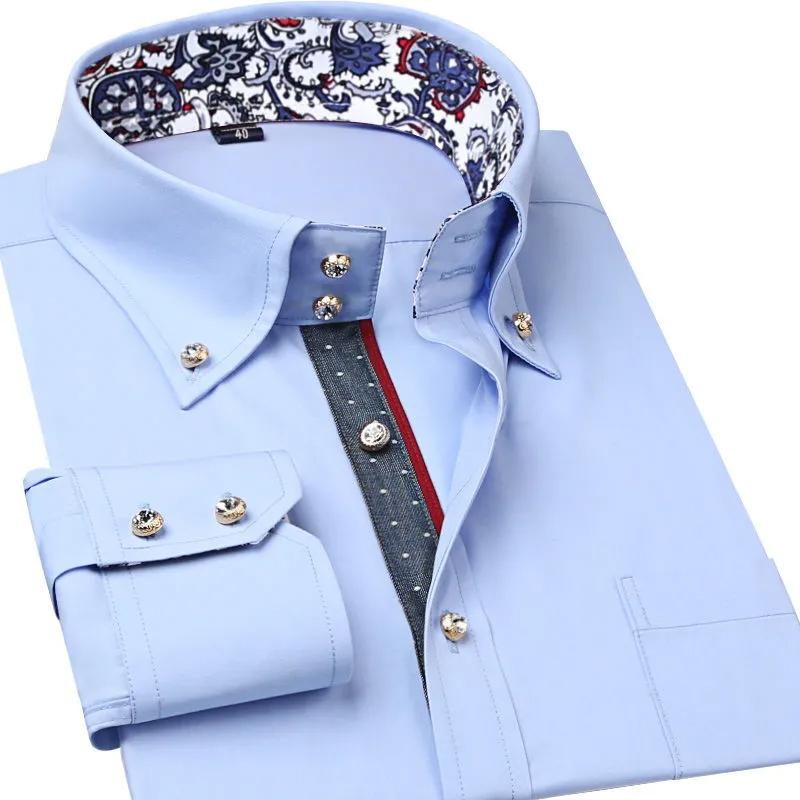 Business casual lapel shirt